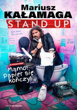 Przysucha Wydarzenie Stand-up Mariusz Kałamaga - Mamo! Papier się kończy!