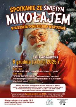 Opoczno Wydarzenie Spektakl Spotkanie ze świętym mikołajem